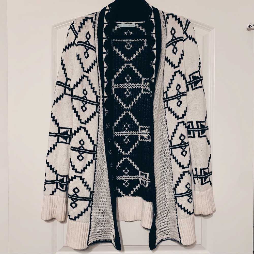 Aztec Patterned Cardigan